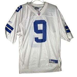 Reebok Dallas Cowboys Tony Romo On Field Jersey Authentic White Mens XL